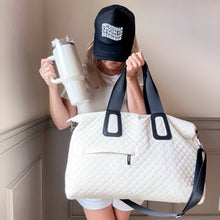 Load image into Gallery viewer, Quilted Weekender