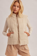 Load image into Gallery viewer, Cream Striped Vest
